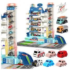 garaz-parking-samochodowy-5-poziomow-ruchoma-winda-dzwiek-swiatla-led-auta