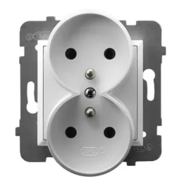 aria-gniazdo-podwojne-z-uziemieniem-16a-250v-bialy-gp-2urz-m-00-ospel