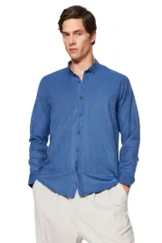 trendyol-man-meska-koszula-casual-niebieska-melanz-dlugi-rekaw-xxl-5da
