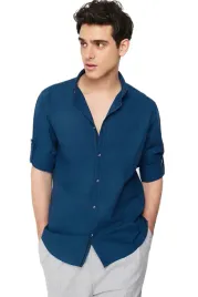 trendyol-man-meska-koszula-casual-niebieska-z-dlugim-rekawem-xxl-5da