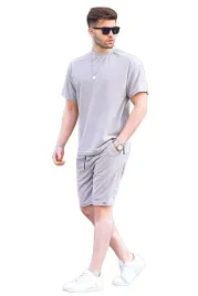 madmext-meskie-krotkie-spodenki-dresowe-bezowe-z-mankietem-xxl-5da