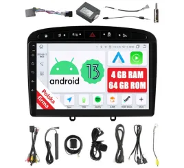 radio-nawigacja-android-peugeot-308-308-sw-308-cc-lte-carplay-dsp-4-64-gb