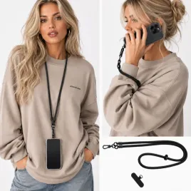 wytrzymala-zawieszka-do-telefonu-smycz-na-szyje-crossbody-karabinek-czarna