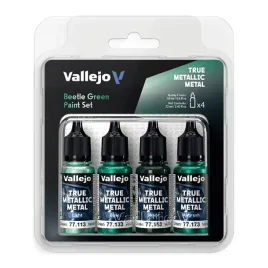 vallejo-77-265-true-metallic-metal-beetle-green-paint-set-4x18-ml