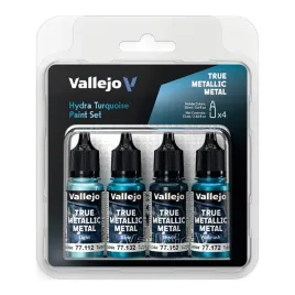 vallejo-77-264-true-metallic-metal-hydra-turquoise-paint-set-4x18-ml