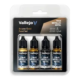 vallejo-77-268-true-metallic-metal-arcane-gold-paint-set-4x18-ml
