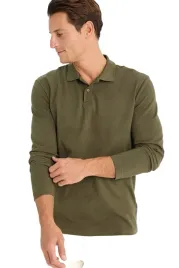 defacto-meska-koszulka-polo-z-dlugim-rekawem-khaki-bawelna-l-5da