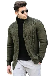 madmext-meski-sweter-rozpinany-z-warkoczowym-wzorem-khaki-xxl-5da