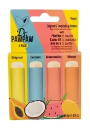 dr-pawpaw-balsam-do-ust-4-szt-kokos-arbuz-mango