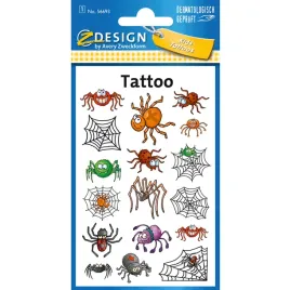 naklejki-tatuaze-dla-dzieci-zwierzeta-pajaki