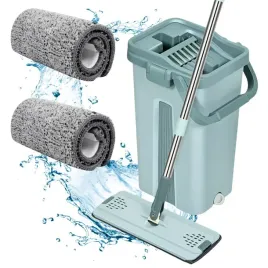 mop-plaski-z-wiadrem-skladany-z-mikrofibry-sciagaczka-do-podlog-2-nakladki