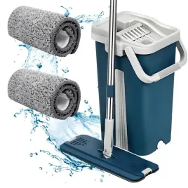 mop-plaski-z-wiadrem-skladany-z-mikrofibry-sciagaczka-do-podlog-2-nakladki