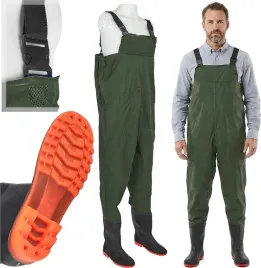 geko-wodery-wedkarskie-spodniobuty-z-kaloszami-zielone-r-44