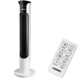 wentylator-kolumnowy-stojacy-elektroniczny-raven-ekw002x-czarno-bialy-50w
