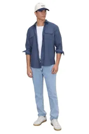trendyol-man-koszula-meska-casual-niebieska-z-kieszeniami-xl-5da