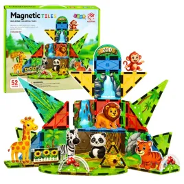 klocki-magnetyczne-konstrukcyjne-dzikie-zwierzeta-dzungla-zoo-52-el