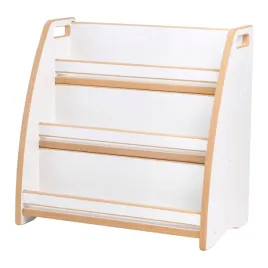 regal-na-ksiazki-dla-dzieci-organizer-bialy-wooden-play-misioo