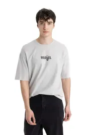 defacto-t-shirt-meski-szary-z-nadrukiem-marvel-okragly-dekolt-xs-5da