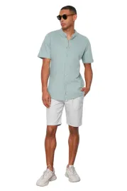 trendyol-man-meska-koszula-casual-z-krotkim-rekawem-i-stojka-mietowa-s-5da