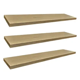 polka-scienna-wiszaca-65-cm-dab-kamienny-komplet-3-sztuk