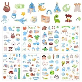 8-arkuszy-naklejek-dla-chlopcow-scrapbookingu-arkuszy-naklejek-chlopcow