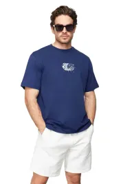 trendyol-man-niebieski-t-shirt-meski-nadruk-okragly-dekolt-xl-5da-xl-5-a