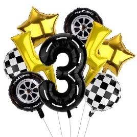 balony-urodzinowe-w-ksztalcie-samochodu-wyscigowego-balony-urodzinowe