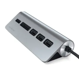 satechi-aluminium-hub-usb-c-czytnik-kart-micro-sd-3x-usb-a-space-gray