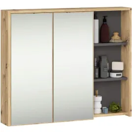 szafka-lazienkowa-z-lustrem-vami-90-cm-2-drzwi-6-polek-dab-artisan-szary