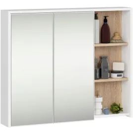 szafka-lazienkowa-z-lustrem-vami-90-cm-2-drzwi-6-polek-bialy-dab-sonoma