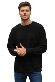 trendyol-man-meska-bluza-z-okraglym-dekoltem-czarna-z-faktura-m-5da