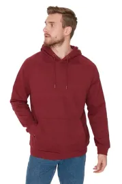 trendyol-man-bluza-meska-z-kapturem-bordowa-gladka-dlugi-rekaw-l-5da