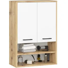 szafka-wiszaca-fin-lazienkowa-64-cm-otwarta-2-drzwi-4-polki-artisan-biala
