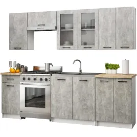 zestaw-mebli-kuchennych-z-witryna-oliwia-240-cm-h720-szafki-kuchenne-beton