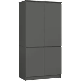 szafa-czterodrzwiowa-90-cm-sypialnia-4-drzwi-4-polki-pojemna-szara