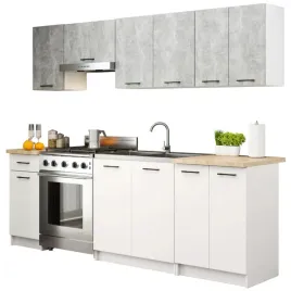 zestaw-mebli-kuchennych-oliwia-240-cm-szafki-kuchenne-z-blatem-beton-bialy