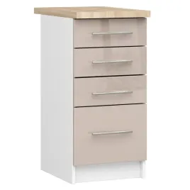 szafka-kuchenna-z-blatem-oliwia-40-cm-4-szuflady-biala-cappuccino-polysk