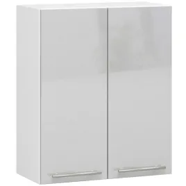 wiszaca-szafka-kuchenna-oliwia-60-cm-2-drzwi-2-polki-biala-metalik-polysk