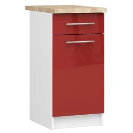 szafka-kuchenna-z-blatem-oliwia-40-cm-1sz-1-drzwi-biala-czerwony-polysk