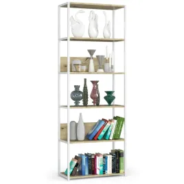 metalowy-regal-do-biura-bialy-artisan-70cm-6-polek