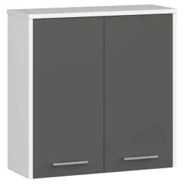 szafka-wiszaca-do-lazienki-60cm-biala-szary-grafit