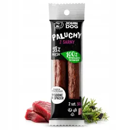 przysmak-dla-psa-john-dog-naturalne-paluchy-z-sarny-2-szt-50g