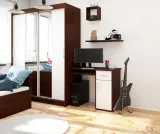 biurko-komputerowe-male-wenge-do-pokoju-biura-3-polki-szuflada-biala-90-cm-marka-akord