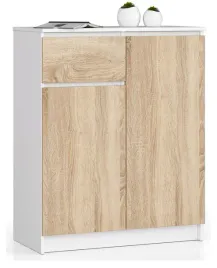 komoda-salon-80-biala-sonoma-1-szuflada-2-drzwi