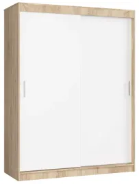 szafa-przesuwna-garderoba-150-cm-sypialnia-2-drzwi-6-polek-dab-sonoma-biala