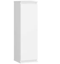 witryna-30-cm-szafka-wiszaca-do-salonu-1-drzwi-3-polki-waska-slupek-biala