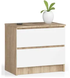 szafka-nocna-sypialnia-60-cm-2-szuflady-szafka-klasyczna-dab-sonoma-biala