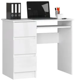 biurko-komputerowe-biale-polysk-3-szuflady-90-cm