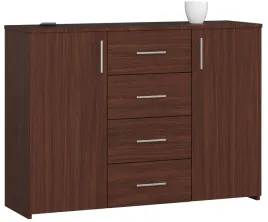 komoda-z-szufladami-110-wenge-4-szuflady-2-drzwi