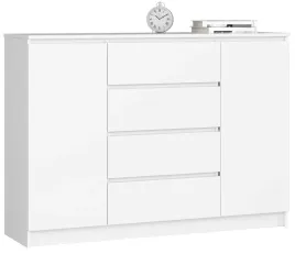 komoda-duza-z-polkami-140-cm-2-drzwi-4-szuflady-pojemna-bezuchwytowa-biala